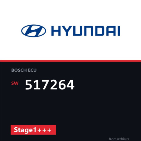 Hyundai i40 517264 Stage1+++ tuning file