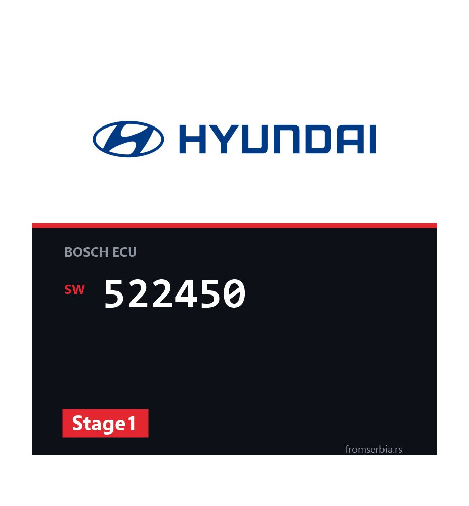 Hyundai i40 522450 Stage1 tuning file