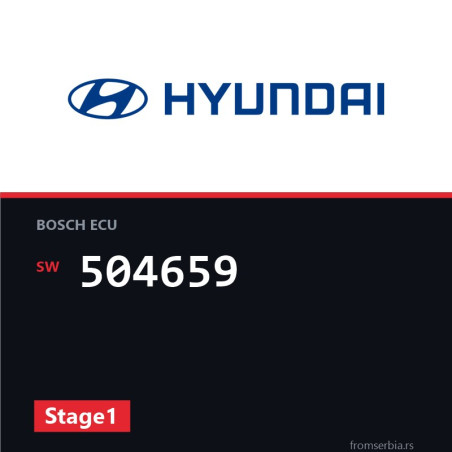 Hyundai i30 504659 Stage1 tuning file