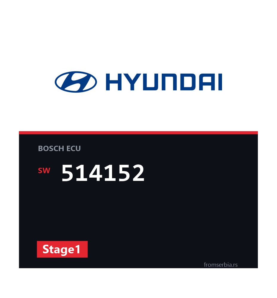 Hyundai i30 514152 Stage1 tuning file