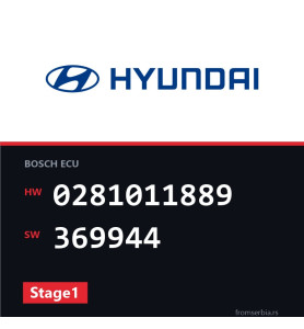 Hyundai Santa 0281011889 369944 Stage1 tuning file