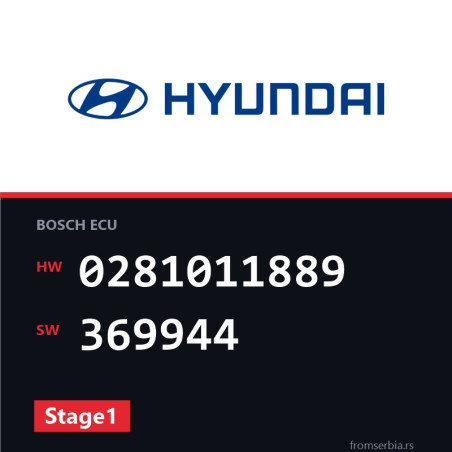 Hyundai Santa 0281011889 369944 Stage1 tuning file