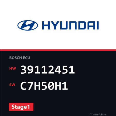 Hyundai Terracan 39112451 C7H50H1 Stage1 tuning file