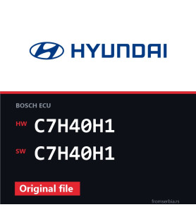 Hyundai Terracan C7H40H1 C7H40H1 original ECU file