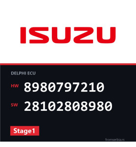 Isuzu +Vmax 8980797210 28102808980 Stage1 tuning file