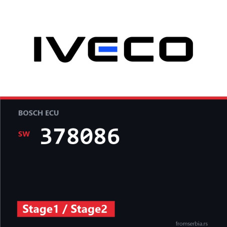 Iveco Daily 378086 Stage1 / Stage2 tuning file