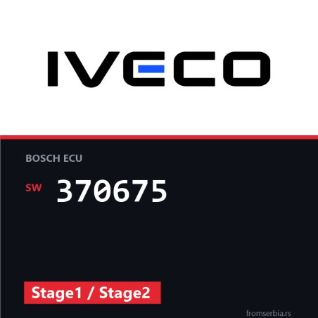 Iveco Daily 370675 Stage1 / Stage2 tuning file