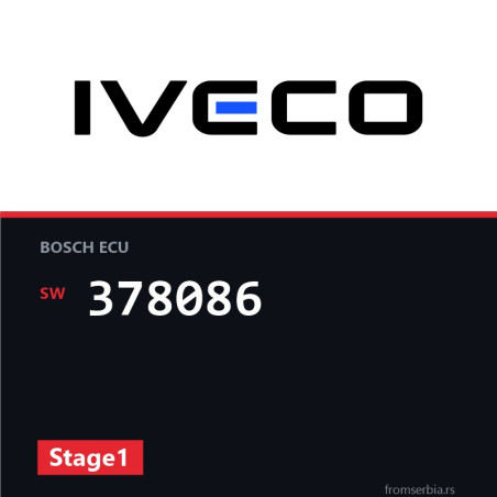 Iveco Daily 378086 Stage1 tuning file
