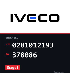 Iveco Daily 0281012193 378086 Stage1 tuning file