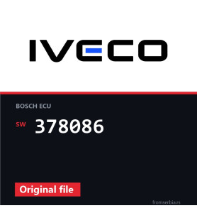 Iveco Daily 378086 original ECU file