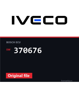 Iveco Daily 370676 original ECU file