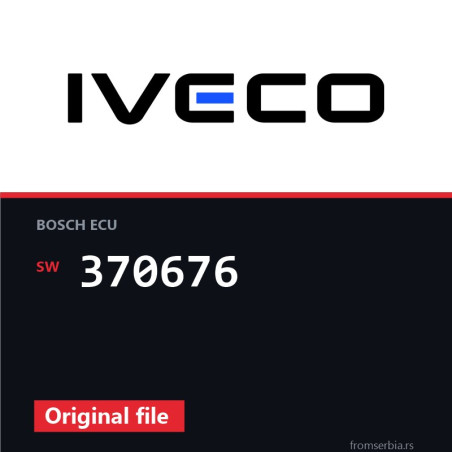 Iveco Daily 370676 original ECU file