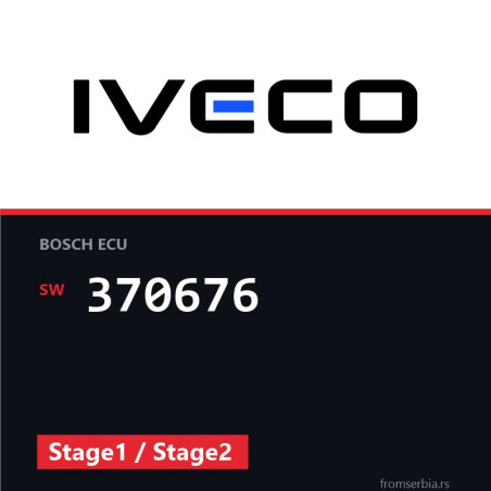 Iveco Daily 370676 Stage1 / Stage2 tuning file