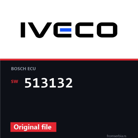 Iveco Daily 513132 original ECU file