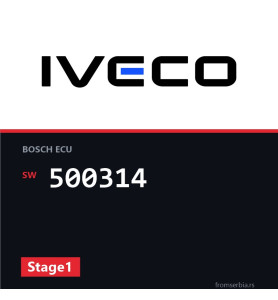 Iveco Daily 500314 Stage1 tuning file