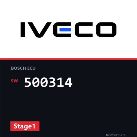Iveco Daily 500314 Stage1 tuning file