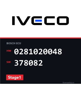 Iveco Stralis 0281020048 378082 Stage1 tuning file