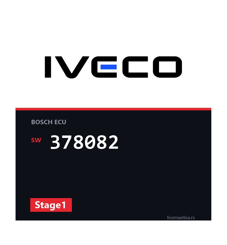 Iveco Truck 378082 Stage1 tuning file