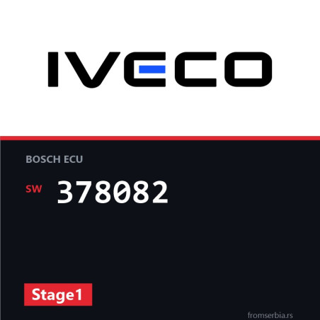 Iveco Truck 378082 Stage1 tuning file