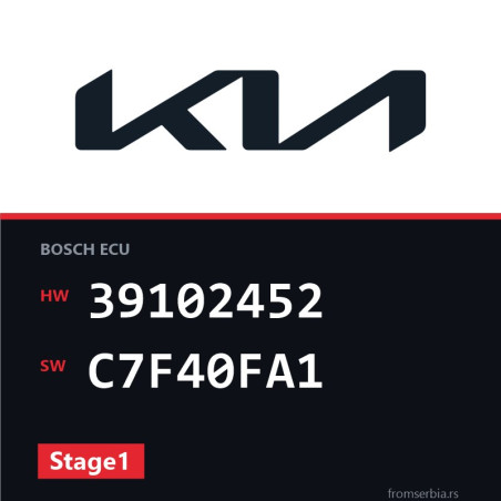 Kia Carnival 39102452 C7F40FA1 Stage1 tuning file