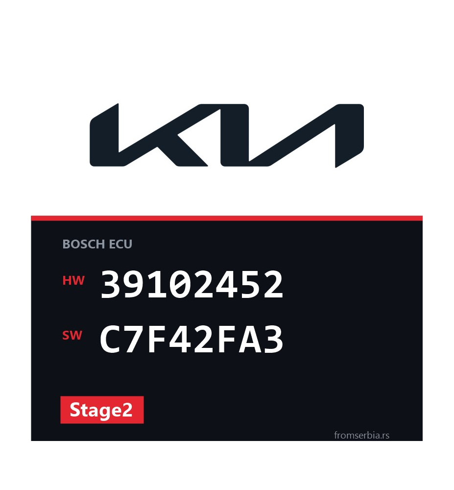 Kia Carnival 39102452 C7F42FA3 Stage2 tuning file