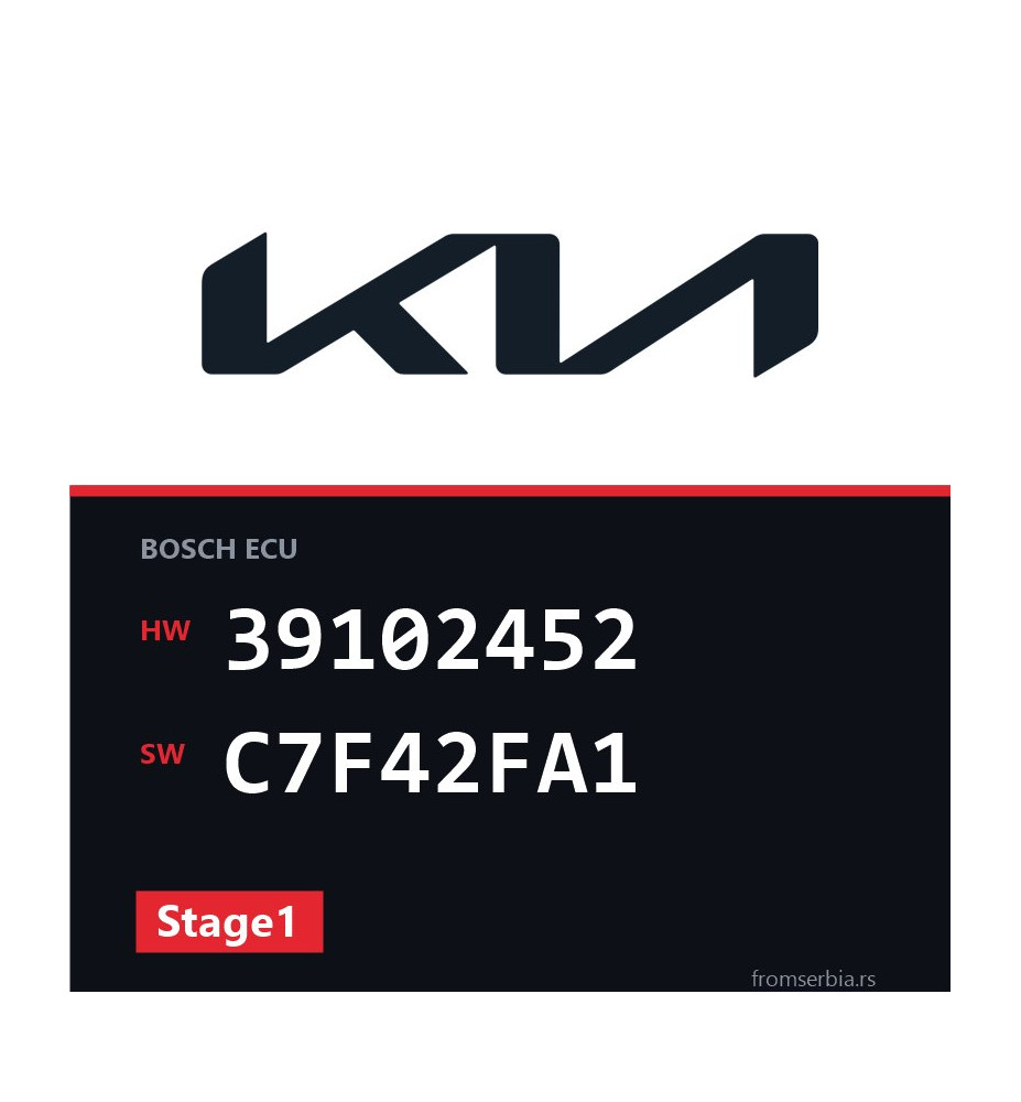 Kia Carnival 39102452 C7F42FA1 Stage1 tuning file