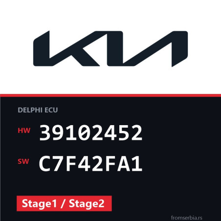 Kia Carnival 39102452 C7F42FA1 Stage1 / Stage2 tuning file