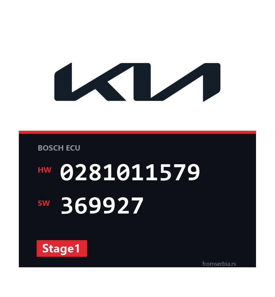 Kia Sorento 0281011579 369927 Stage1 tuning file