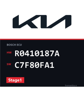 Kia Carnival R0410187A C7F80FA1 Stage1 tuning file