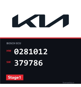 Kia Magentis 0281012 379786 Stage1 tuning file