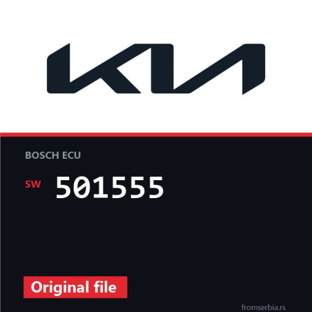 Kia Soul 501555 original ECU file