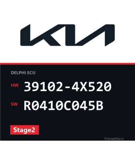 Kia Carnival 39102-4X520 R0410C045B Stage2 tuning file