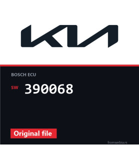 Kia Ceed 390068 original ECU file