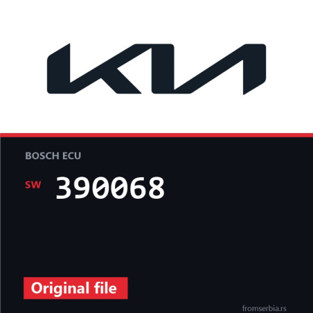 Kia Ceed 390068 original ECU file