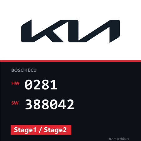 Kia Sorento 0281 388042 Stage1 / Stage2 tuning file