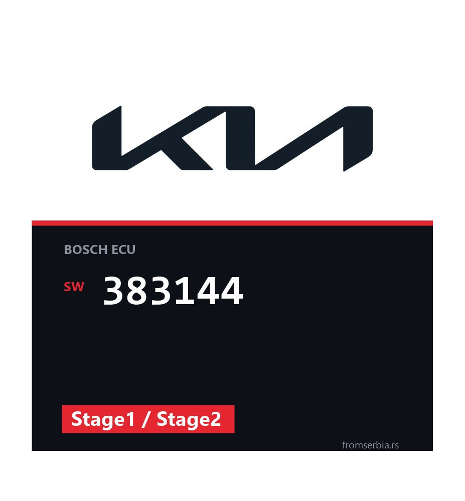 Kia Sorento 383144 Stage1 / Stage2 tuning file