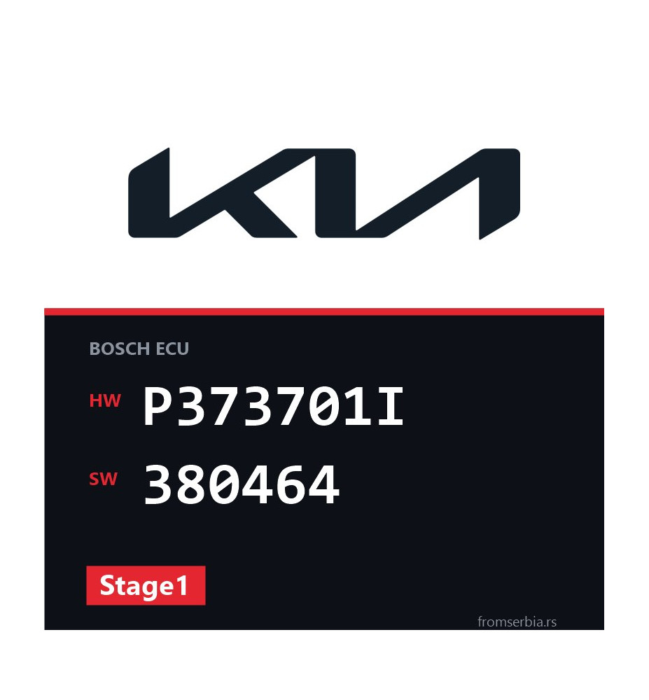 Kia Sportage P373701I 380464 Stage1 tuning file