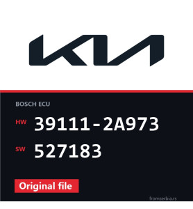Kia Ceed 39111-2A973 527183 original ECU file