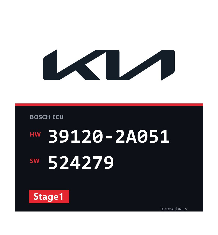 Kia Sportage 39120-2A051 524279 Stage1 tuning file