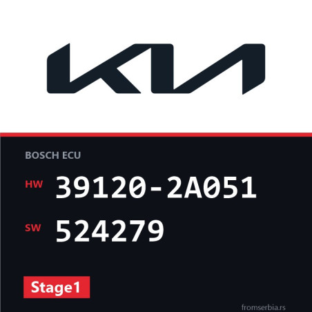 Kia Sportage 39120-2A051 524279 Stage1 tuning file