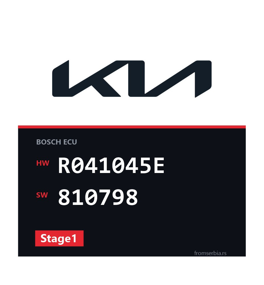 Kia Carnival R041045E 810798 Stage1 tuning file