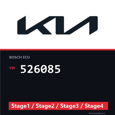 Kia cee`d 526085 Stage1 / Stage2 / Stage3 / Stage4 tuning file