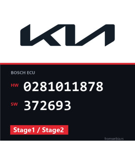 Kia Cerato 0281011878 372693 Stage1 / Stage2 tuning file