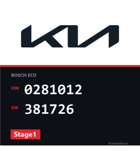 Kia Magentis 0281012 381726 Stage1 tuning file