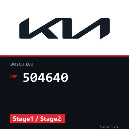 Kia Sorento 504640 Stage1 / Stage2 tuning file