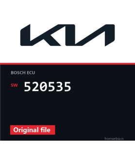 Kia Sportage 520535 original ECU file