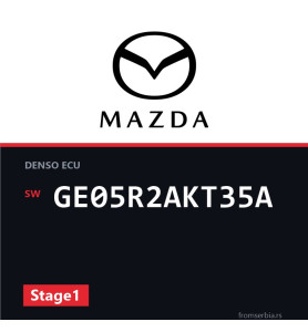 Mazda GE05R2AKT35A Stage1 tuning file