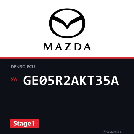 Mazda GE05R2AKT35A Stage1 tuning file
