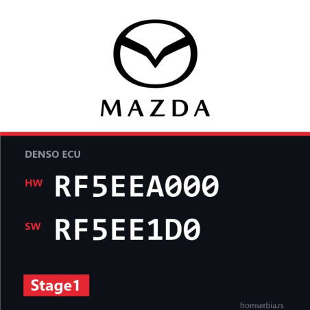 Mazda 6 2.0 RF5EEA000 RF5EE1D0 Stage1 tuning file