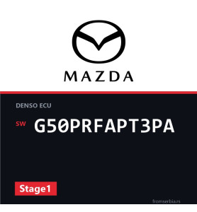 Mazda 6 2.0 G50PRFAPT3PA Stage1 tuning file